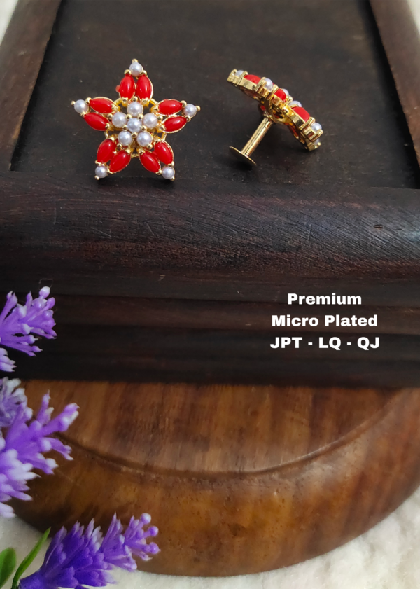 Picsart_25-12-04_12-57-04-533 One gram gold Jewellery - One gram gold Earrings - Stud earrings