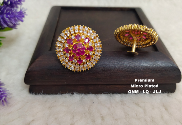 One gram gold Jewellery - One gram gold Earrings - Stud earrings