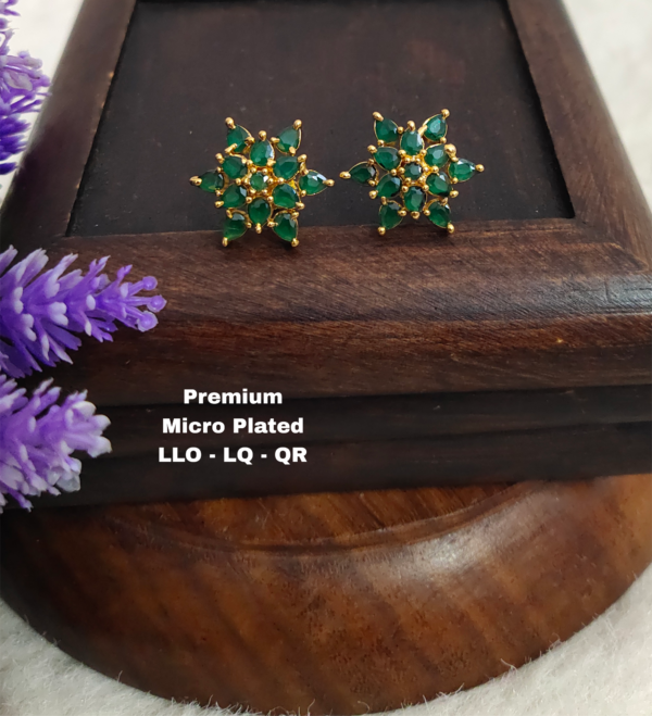 Picsart_25-12-10_12-09-18-441 One gram gold Jewellery - One gram gold Earrings - Stud earrings