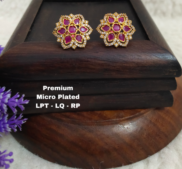 Picsart_25-12-16_17-47-01-067 One gram gold Jewellery - One gram gold Earrings - Stud earrings