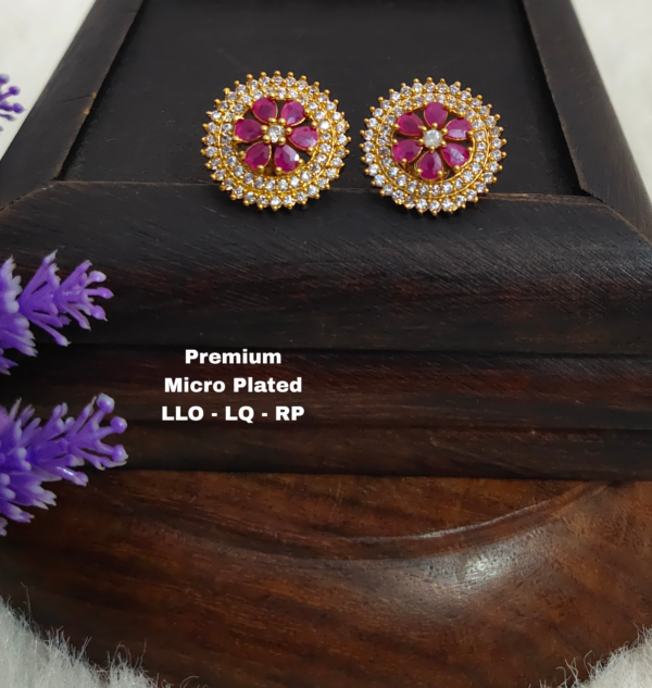 Picsart_25-12-29_14-23-37-932 One gram gold Jewellery - One gram gold earrings - Stud earrings