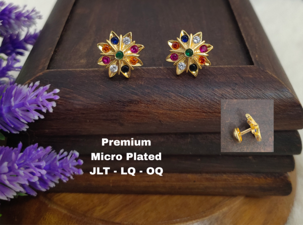 Picsart_26-01-02_13-32-48-489 One gram gold Jewellery - One gram gold Earrings - Stud earrings