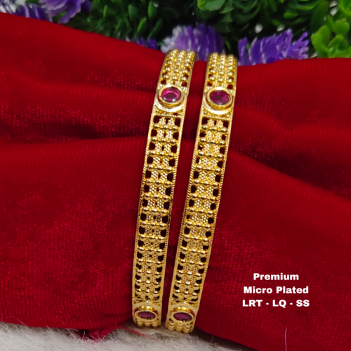 One gram gold Jewellery - One gram gold Banlges - Lush Queens jewellery