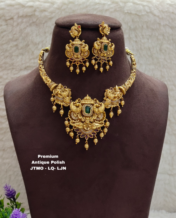 One gram gold Jewellery - One gram gold Necklaces  - Lush Queens jewellery