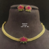 One gram gold Jewellery - South Indian Jewellery - One gram gold Necklaces