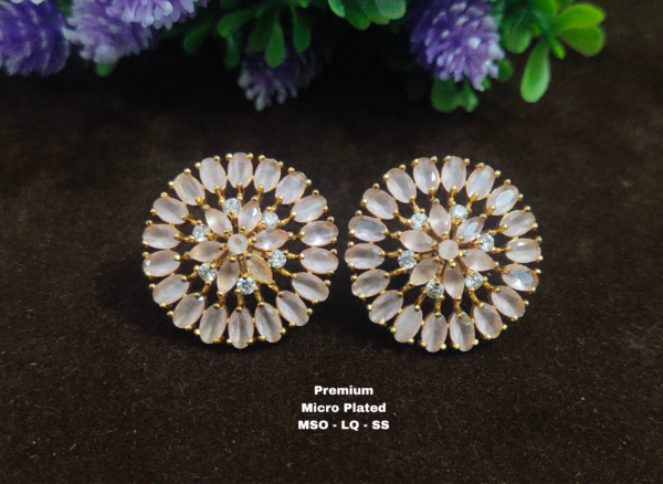 One gram gold Jewellery - One gram gold Earrings - Stud earrings