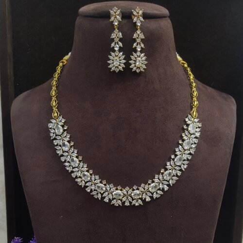 One gram gold Jewellery - South Indian Jewellery - One gram gold Necklaces