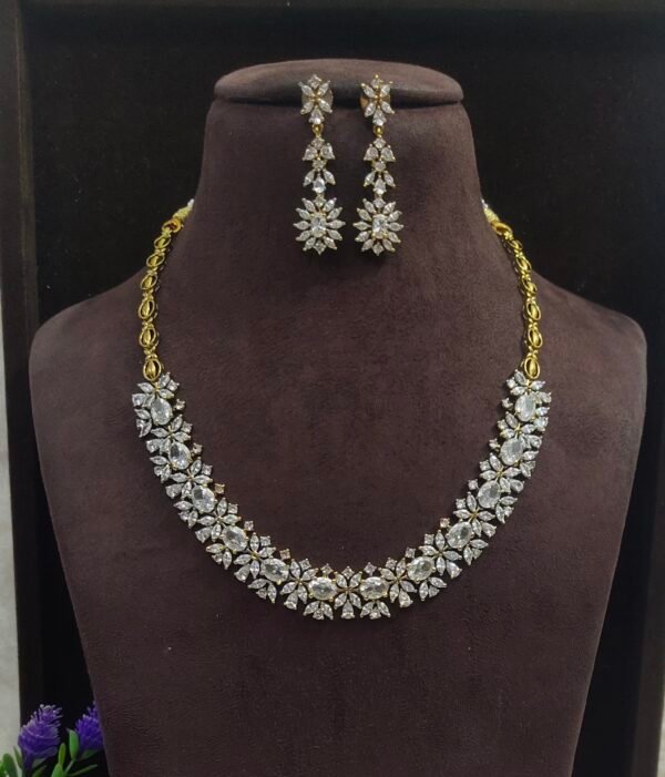 One gram gold Jewellery - South Indian Jewellery - One gram gold Necklaces