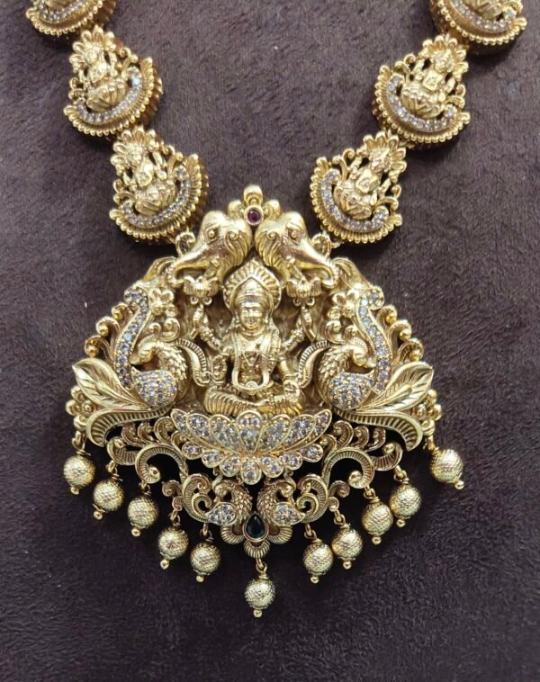 One gram gold Jewellery - South Indian Jewellery - One gram gold Necklaces