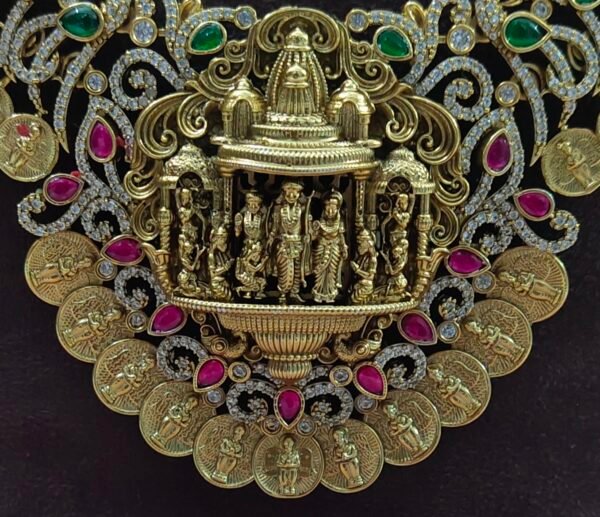 One gram gold Jewellery | South Indian Jewellery | One gram gold Necklaces
