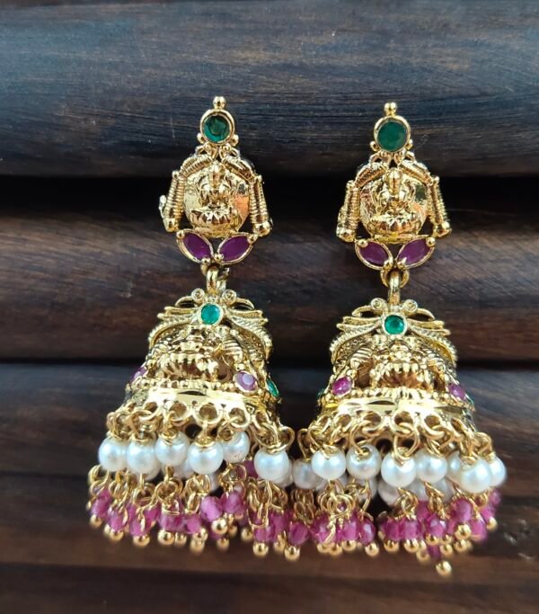 One gram gold Jewellery | One gram gold Earrings | Jumka Earrings