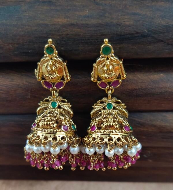 One gram gold Jewellery | One gram gold Earrings | Jumka Earrings