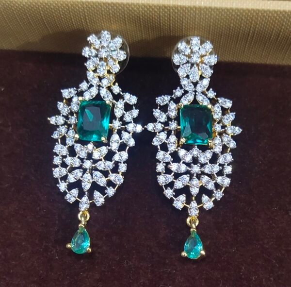 One gram gold Daimod finish haram | One gram gold Bridal Jewellery
