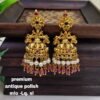One gram gold Jewellery - One gram gold Earrings - Jhumka earrings