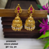 One gram gold Jewellery - One gram gold Earrings - Jhumka earrings