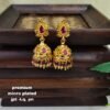 One gram gold Jewellery - One gram gold Earrings -  Jhumka - earrings