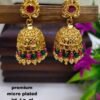 One gram gold Jewellery - One gram gold Earrings - Jhumka earrings