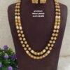 One gram gold Antique beads chains - One gram gold Jewellwery