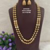One gram gold Antique beads chains - One gram gold Jewellwery