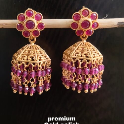 One  gram  gold  Earrings |one gram gold  jewellery   jumka  Earrings