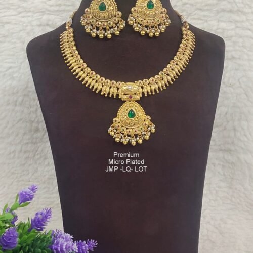 One gram gold jewellery one gram gold necklace