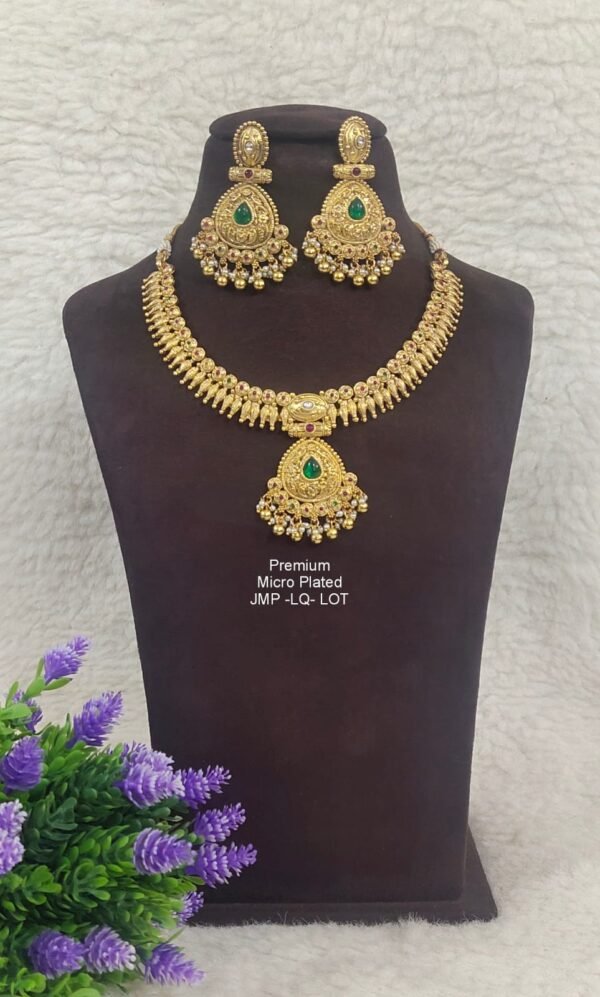 One gram gold jewellery one gram gold necklace