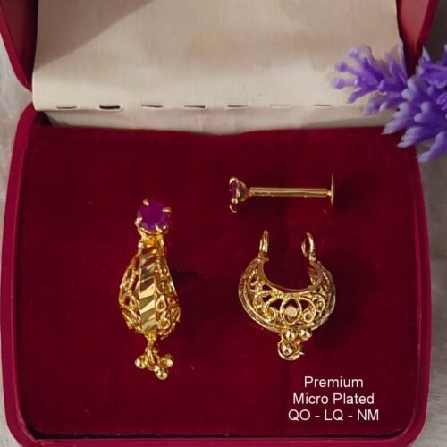 One  gram  gold  Earrings | one  gram gold  jewellery  Hoop  Earrings