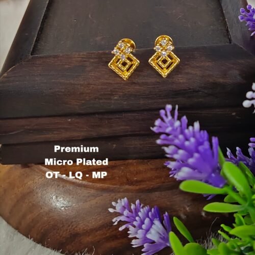 One  gram  gold  Earrings | one  gram  gold   jewellery   Studs  Earrings