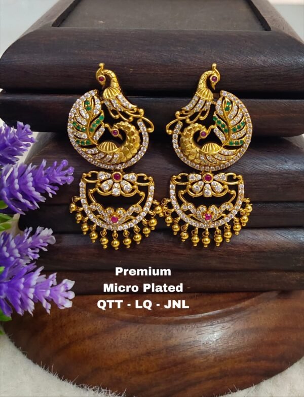 One  gram  gold  Earrings |one gram gold  jewellery  stud Earring