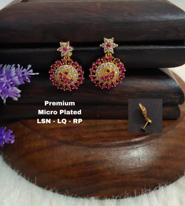 One gram gold Earrings | one gram gold jewellery | Chandbali Earrings