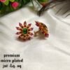 One gram gold  earreengs |one gram gold  jewellerystud earreengs