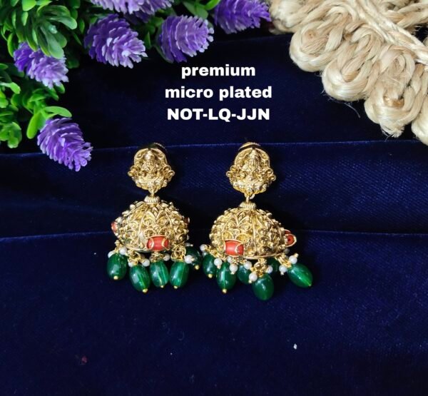 One  gram  gold  Earrings |one gram gold  jewellery   jumka  Earrings