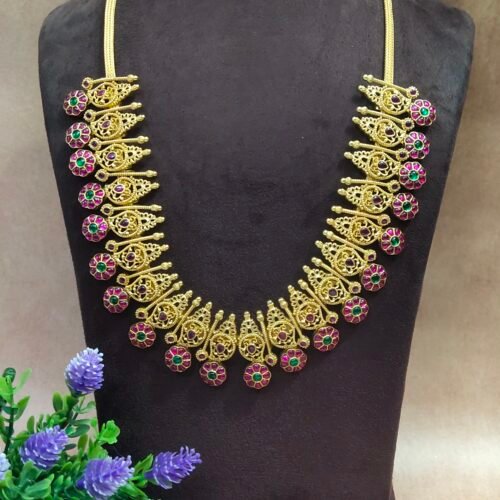 One Gram Gold Jewellery  | One gram gold Necklace