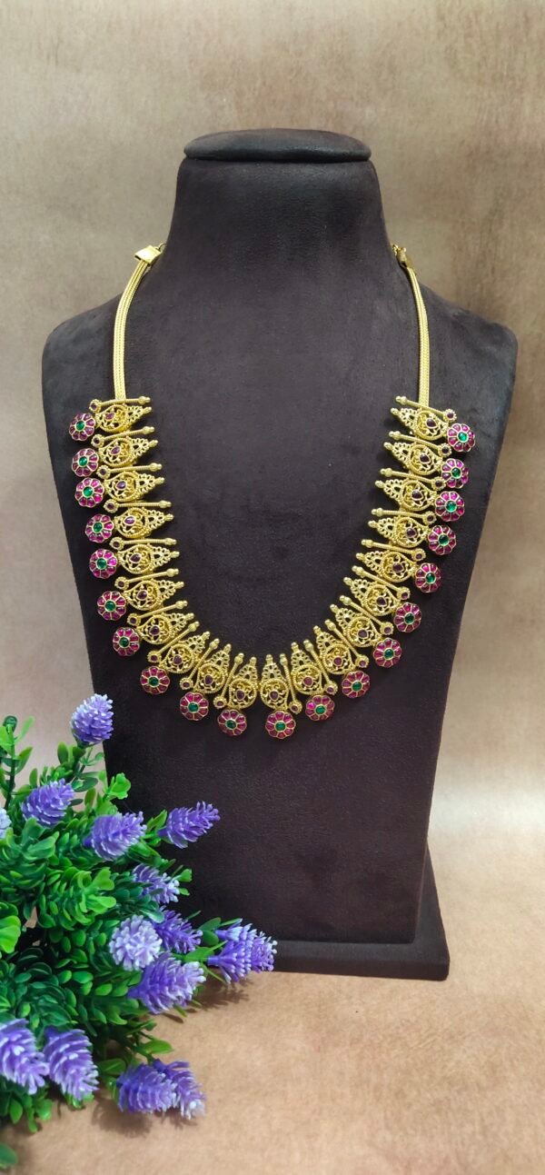 One Gram Gold Jewellery  | One gram gold Necklace