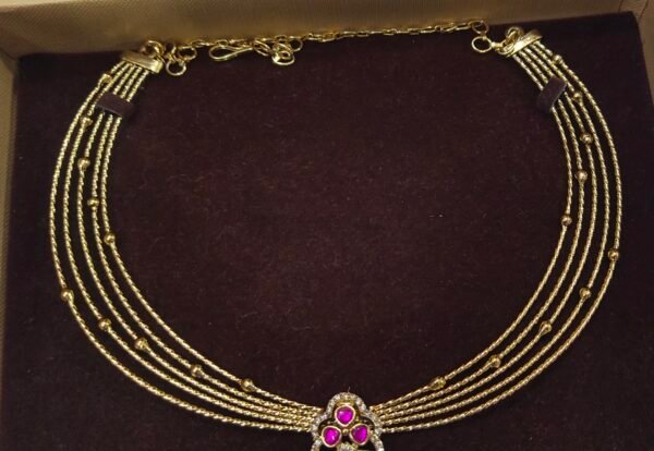 One Gram Gold Jewellery  | One gram gold Necklac