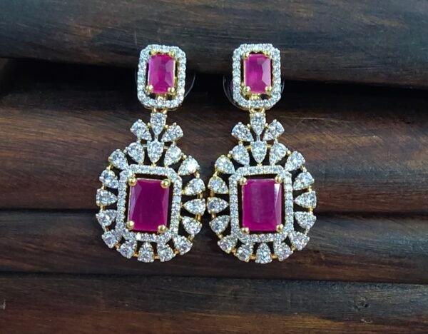 One gram gold Jewellery  | One gram gold Necklace | daimond Finish Necklace