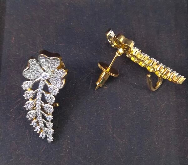 One gram gold Earrings | One gram gold jewellery | Cuffs Earrings