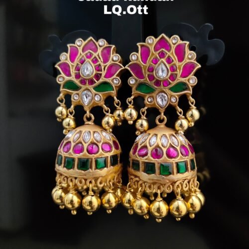 One  gram  gold  Earrings |one gram gold  jewellery  stud Earring