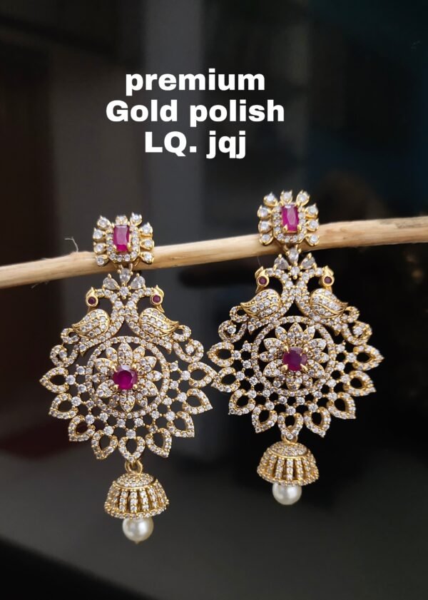 One  gram  gold  Earrings |one gram gold  jewellery  stud Earring