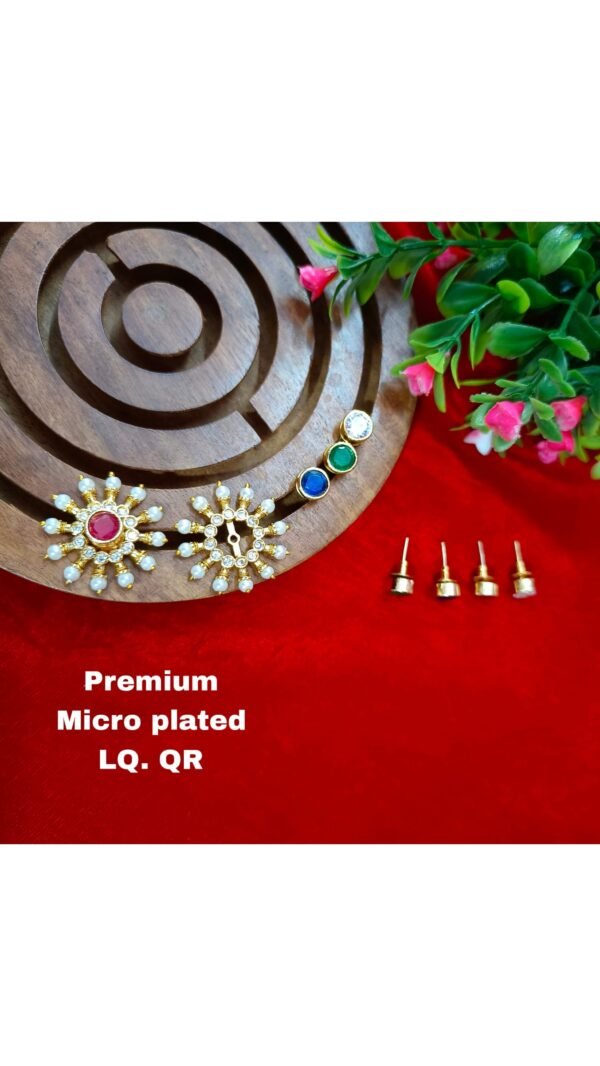 One  gram  gold  Earrings |one gram gold  jewellery  stud Earrings