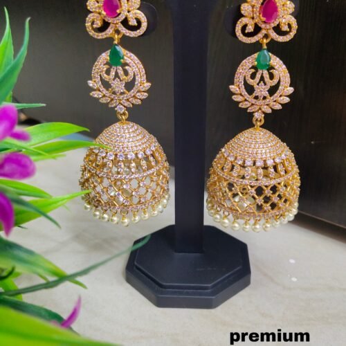 One  gram  gold  Earrings |one gram gold  jewellery  jumka Earrings