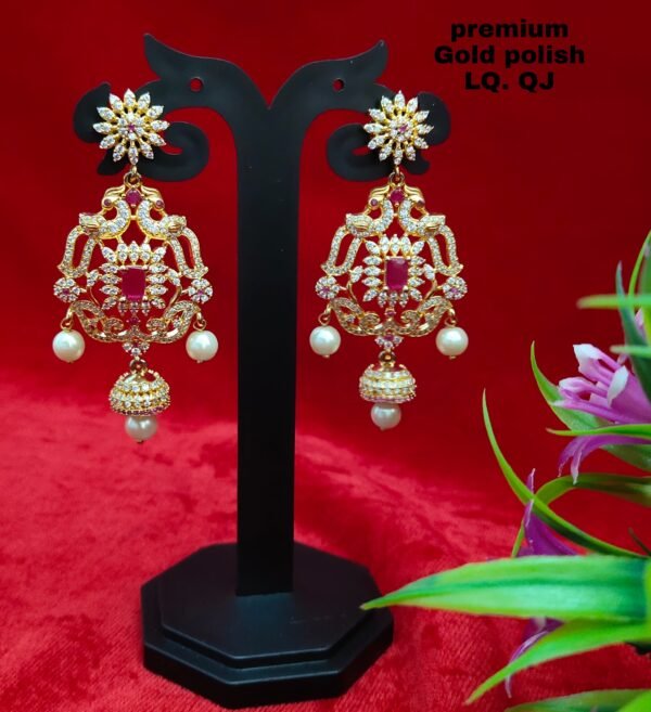 One  gram  gold  Earrings |one gram gold  jewellery  stud Earring