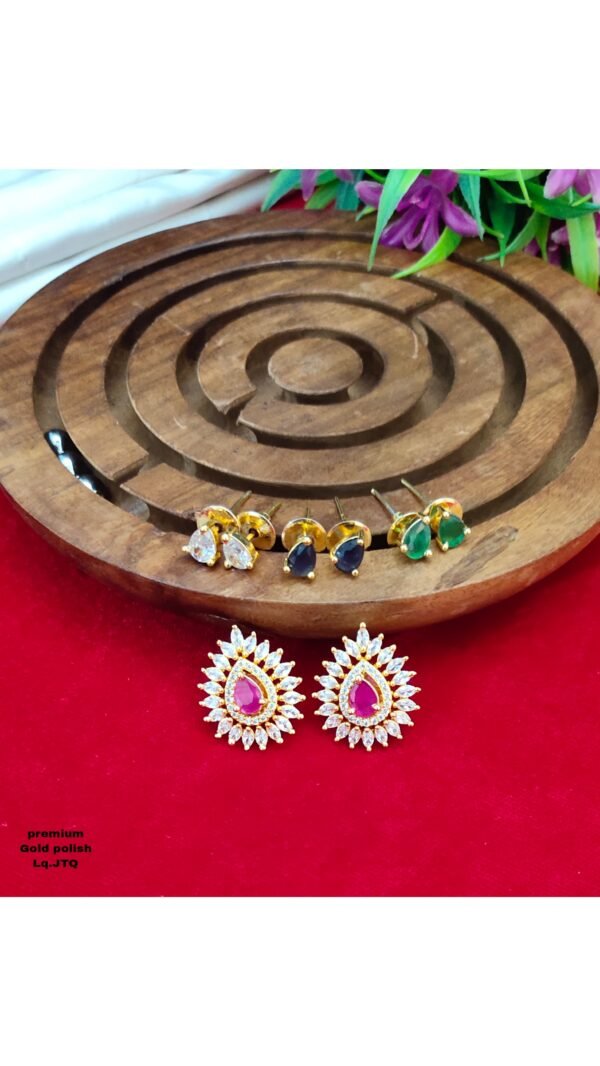 One  gram  gold  Earrings |one gram gold  jewellery  stud Earrings
