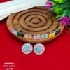 One  gram  gold  Earrings |one gram gold  jewellery  stud Earrings