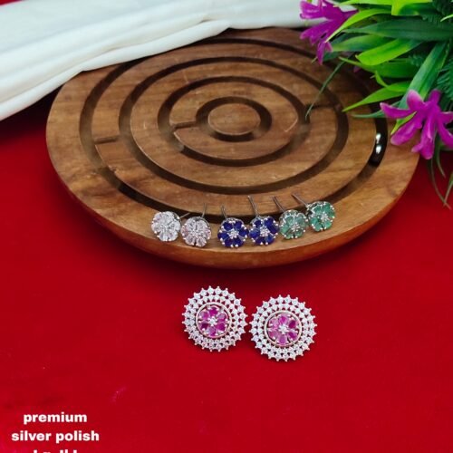 One  gram  gold  Earrings |one gram gold  jewellery  stud Earrings