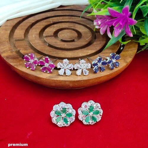 One  gram  gold  Earrings |one gram gold  jewellery  stud Earrings