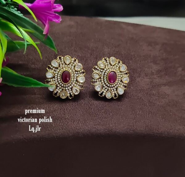 One gram gold  earreengs |one gram gold  jewellerystud earreengs