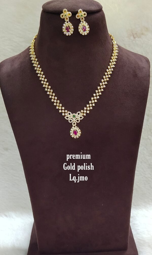 One gram gold jewellery one gram gold necklace