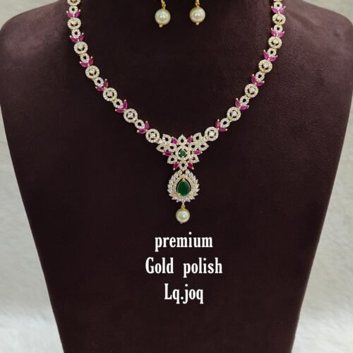 One gram gold jewellery one gram gold necklace