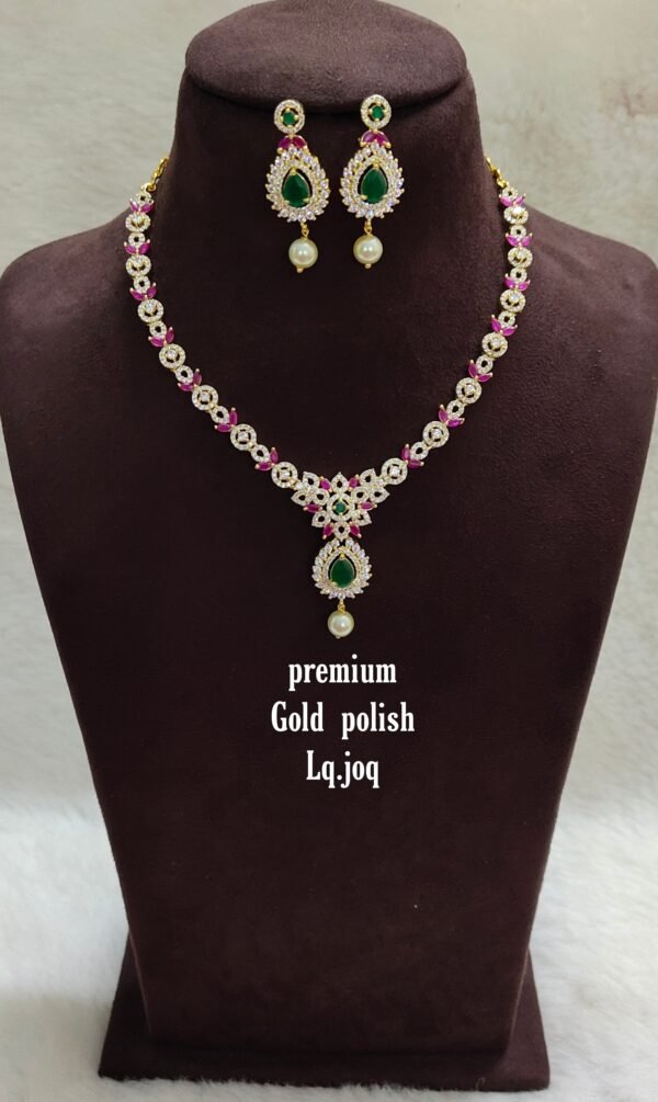 One gram gold jewellery one gram gold necklace